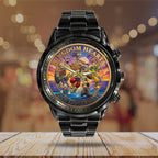 Kingdom Hearts 25th Anniversary Black Stainless Steel Watch – TMTHU7525