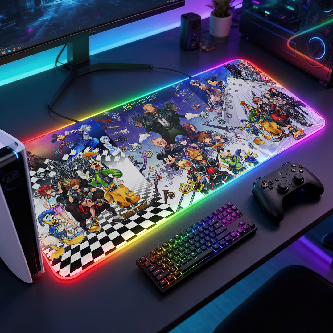 Kingdom Hearts 25th Anniversary Custom Gaming Desk Mat – GNE7455