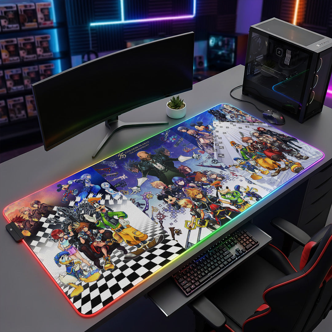 Kingdom Hearts 25th Anniversary Custom Gaming Desk Mat – GNE7455