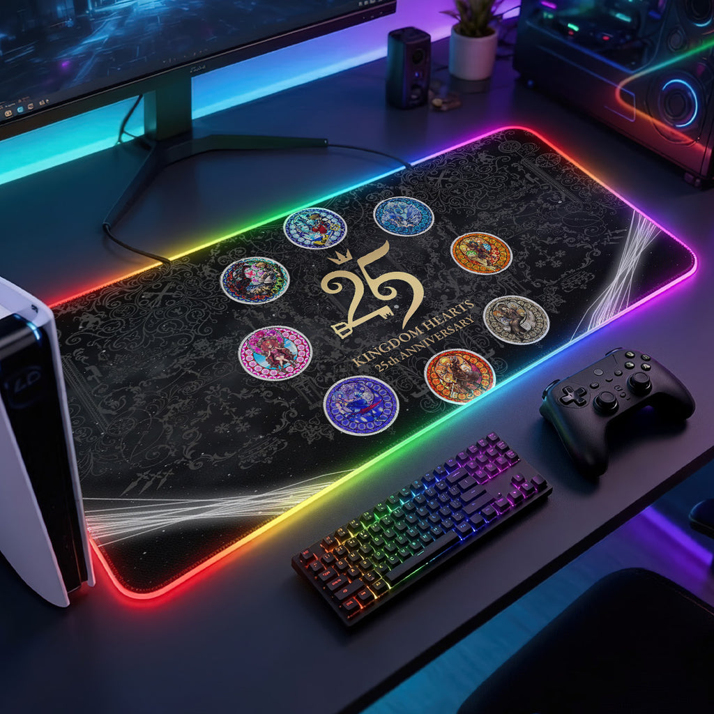Kingdom Hearts 25th Anniversary Custom Gaming Desk Mat – GNE7457