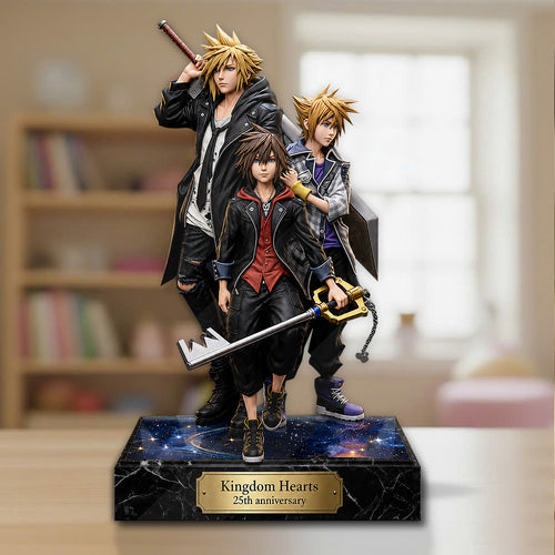 Kingdom Hearts 25th Anniversary Custom Shape Acrylic Plaque – GNE7459