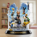 Kingdom Hearts 25th Anniversary Custom Shape Acrylic Plaque – TMTHU7545