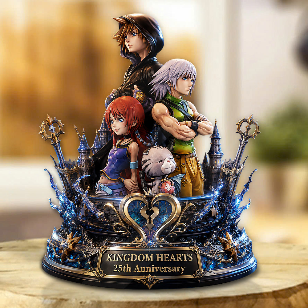 Kingdom Hearts 25th Anniversary Custom Shape Acrylic Plaque – GNE7994