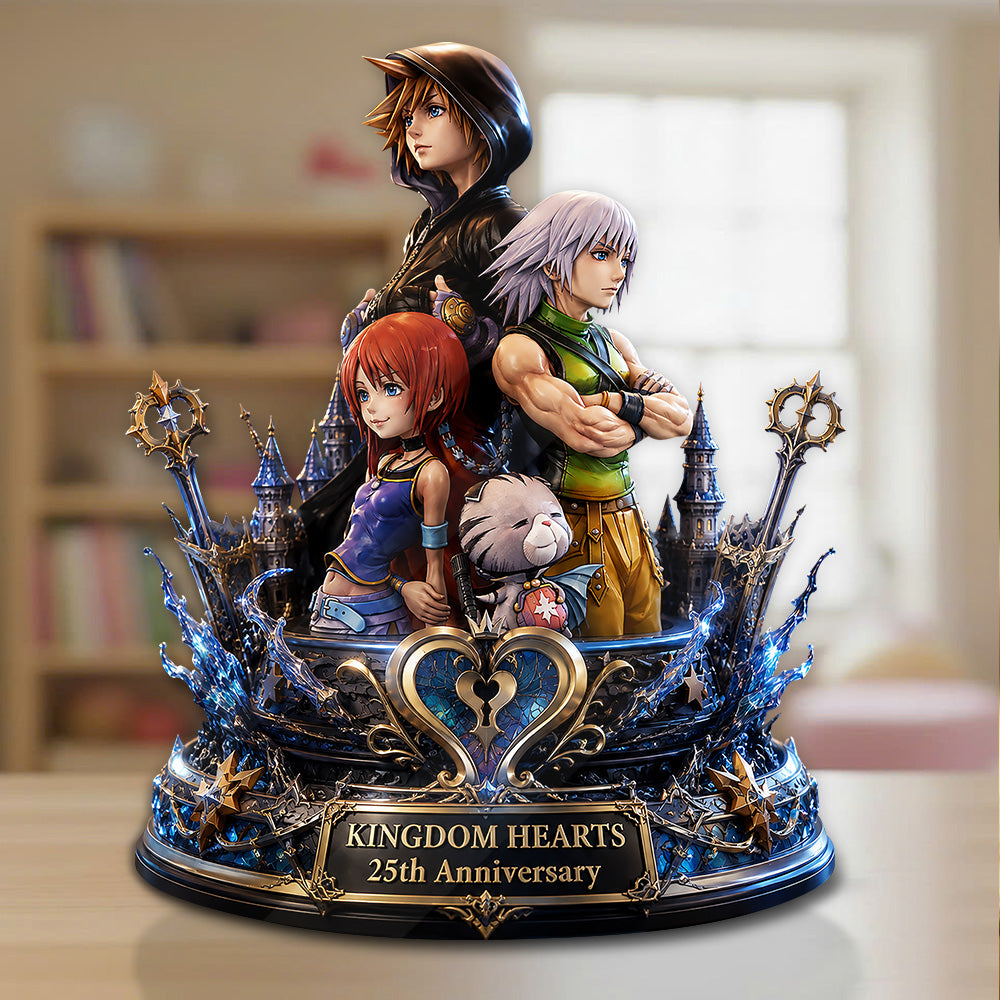 Kingdom Hearts 25th Anniversary Custom Shape Acrylic Plaque – GNE7994