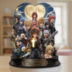 Kingdom Hearts 25th Anniversary Custom Shape Acrylic Plaque – GNE7343