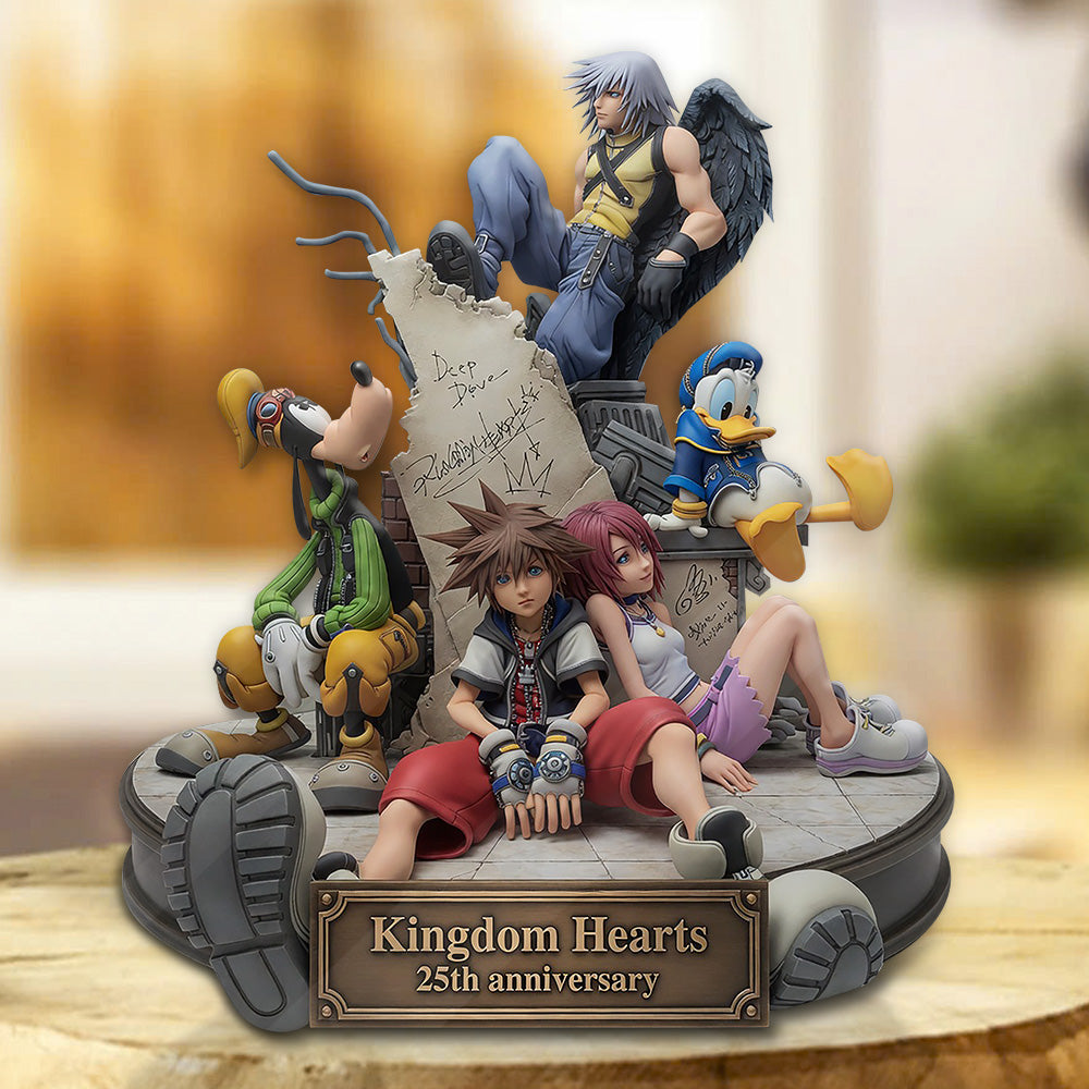 Kingdom Hearts 25th Anniversary Custom Shape Acrylic Plaque – GNE7103