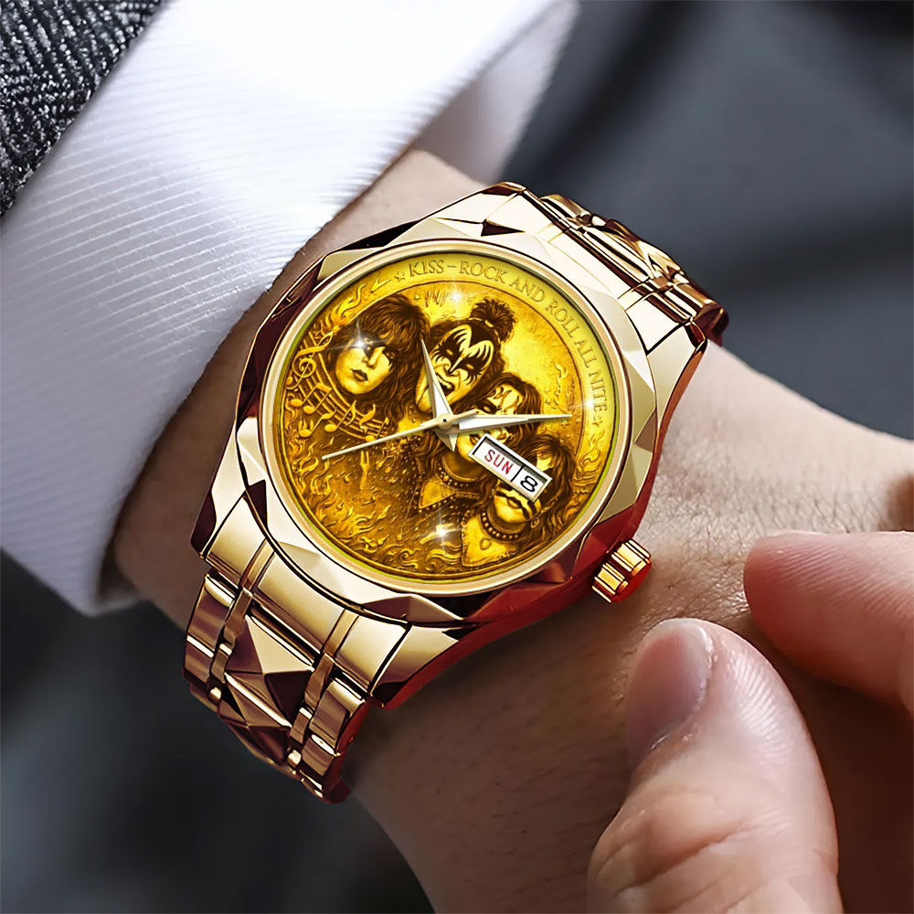 KISS Alloy Luxury Quartz Watch – MAITM14689