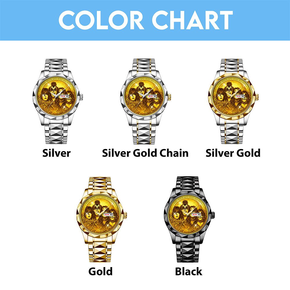 KISS Alloy Luxury Quartz Watch – MAITM14689