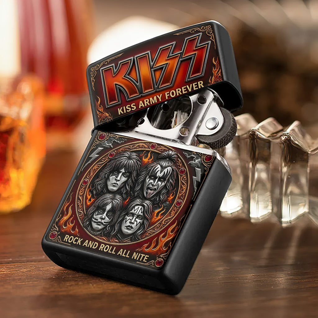 KISS Zippo Lighter Case (No Insert) – TANTN23466