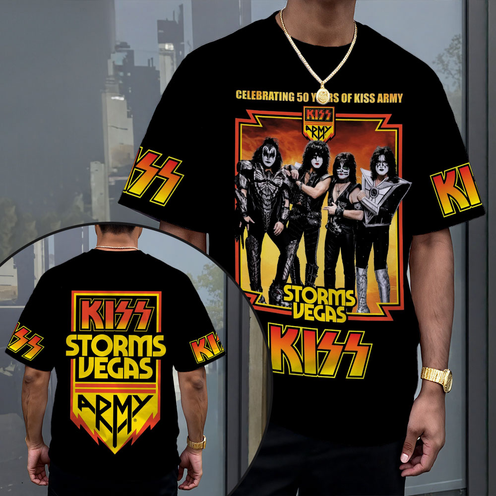 Kiss Band 3D Apparel – MAITM 12160
