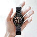 KISS Black Stainless Steel Watch – TANTN 10505