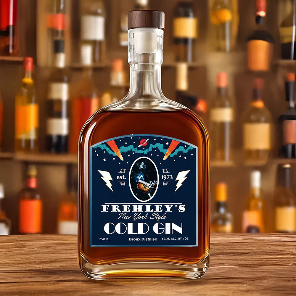 Kiss x Ace Frehley 25oz Empty Whiskey Bottle – TANTN17832