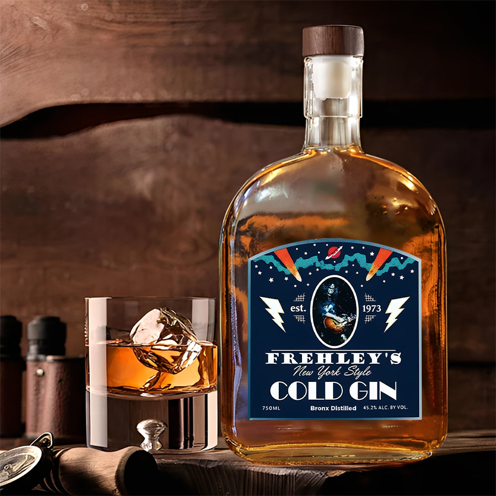 Kiss x Ace Frehley 25oz Empty Whiskey Bottle – TANTN17832