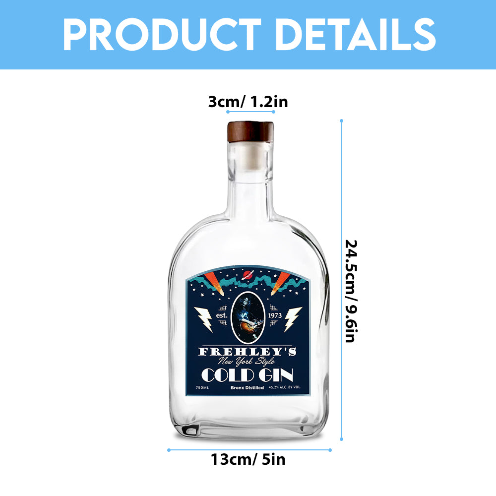 Kiss x Ace Frehley 25oz Empty Whiskey Bottle – TANTN17832