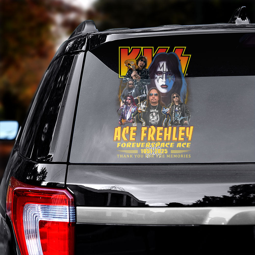 Kiss x Ace Frehley 3D Car Sticker – TANTN17848