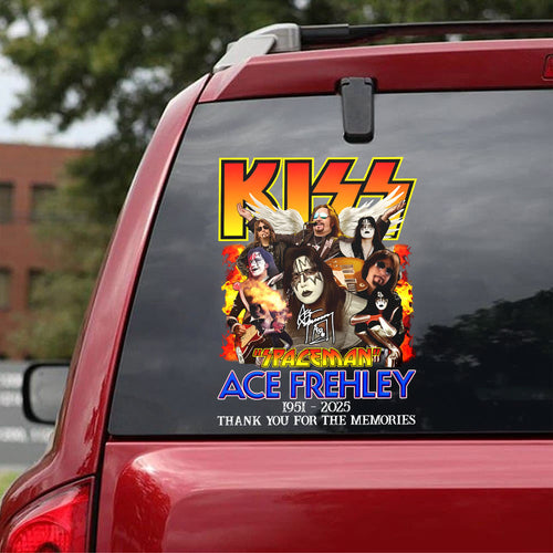 Kiss x Ace Frehley 3D Car Sticker – TANTN17853