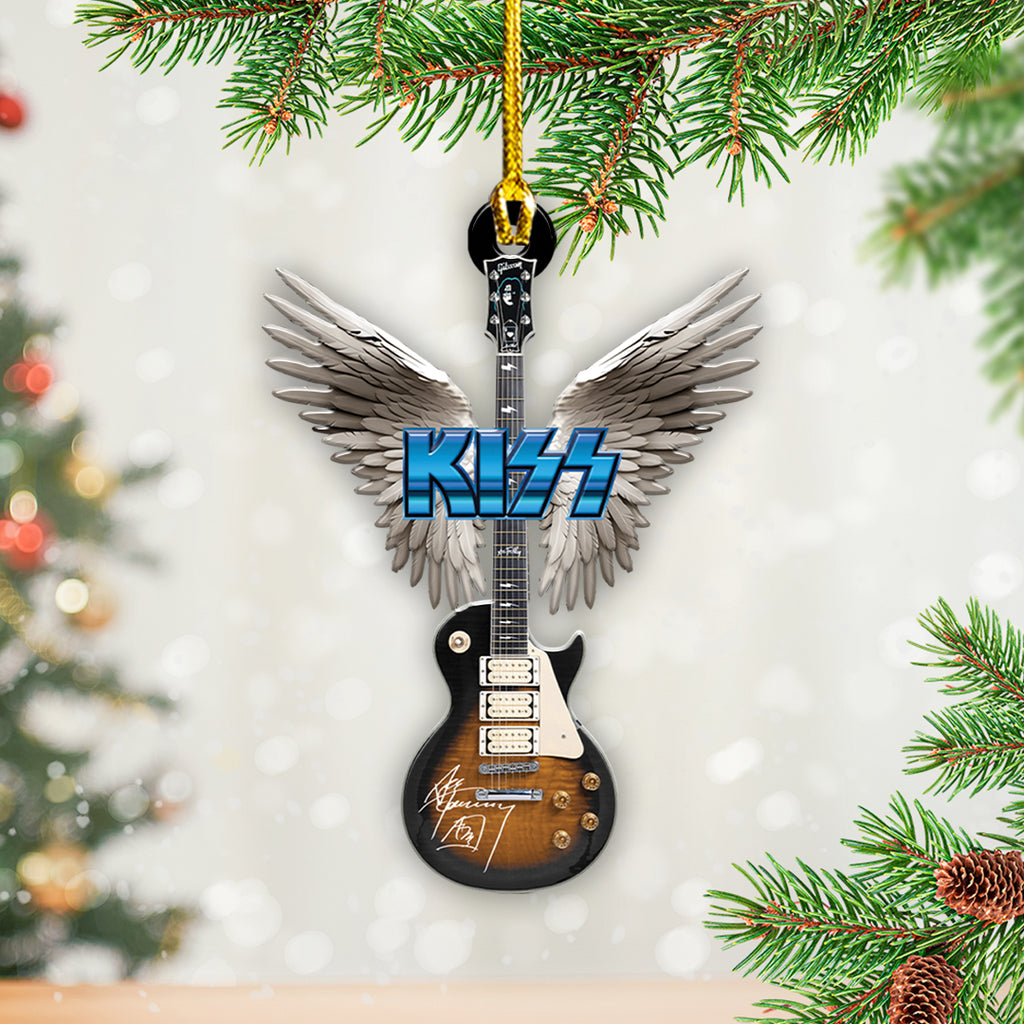 Kiss x Ace Frehley Custom Shape 2-sided Acrylic Ornament – TANTN17823