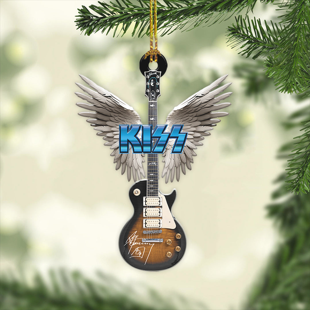 Kiss x Ace Frehley Custom Shape 2-sided Acrylic Ornament – TANTN17823
