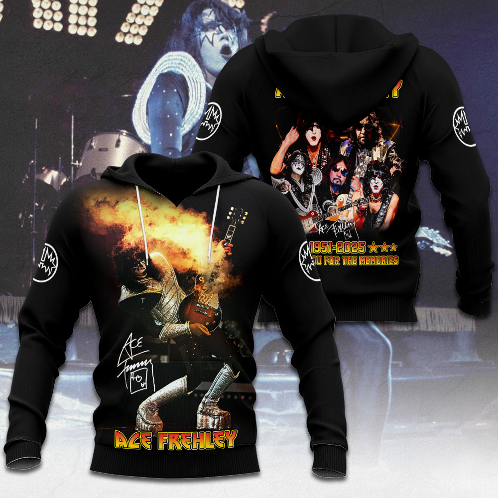 KISS x Ace Frehley 3D Apparel – TANTN17879