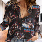 KISS 3D Women Linen Shirt – TANTN23855