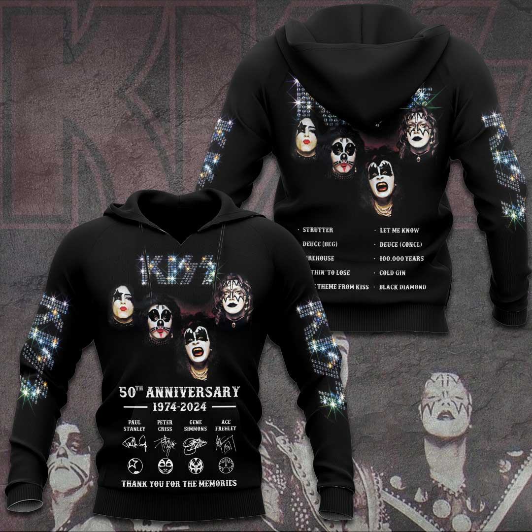 Kiss Band 3D Apparel – MAITM 5205