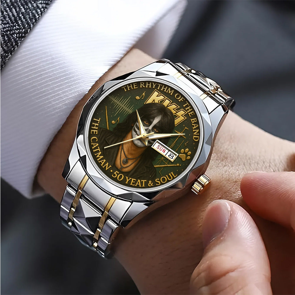 KISS x The Catman Alloy Luxury Quartz Watch – TANTN 14943