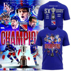 Kitchener Rangers Blue 2026 OHL Champions Hoodie
