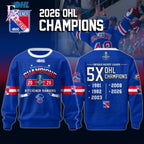 Kitchener Rangers Champions Ontario Hockey League 2026 Shirt