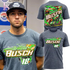 Kyle Busch 8 Rebel BLK 2-Spot T-Shirt
