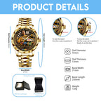 Kyle Busch Alloy Luxury Quartz Watch – TANTN23159