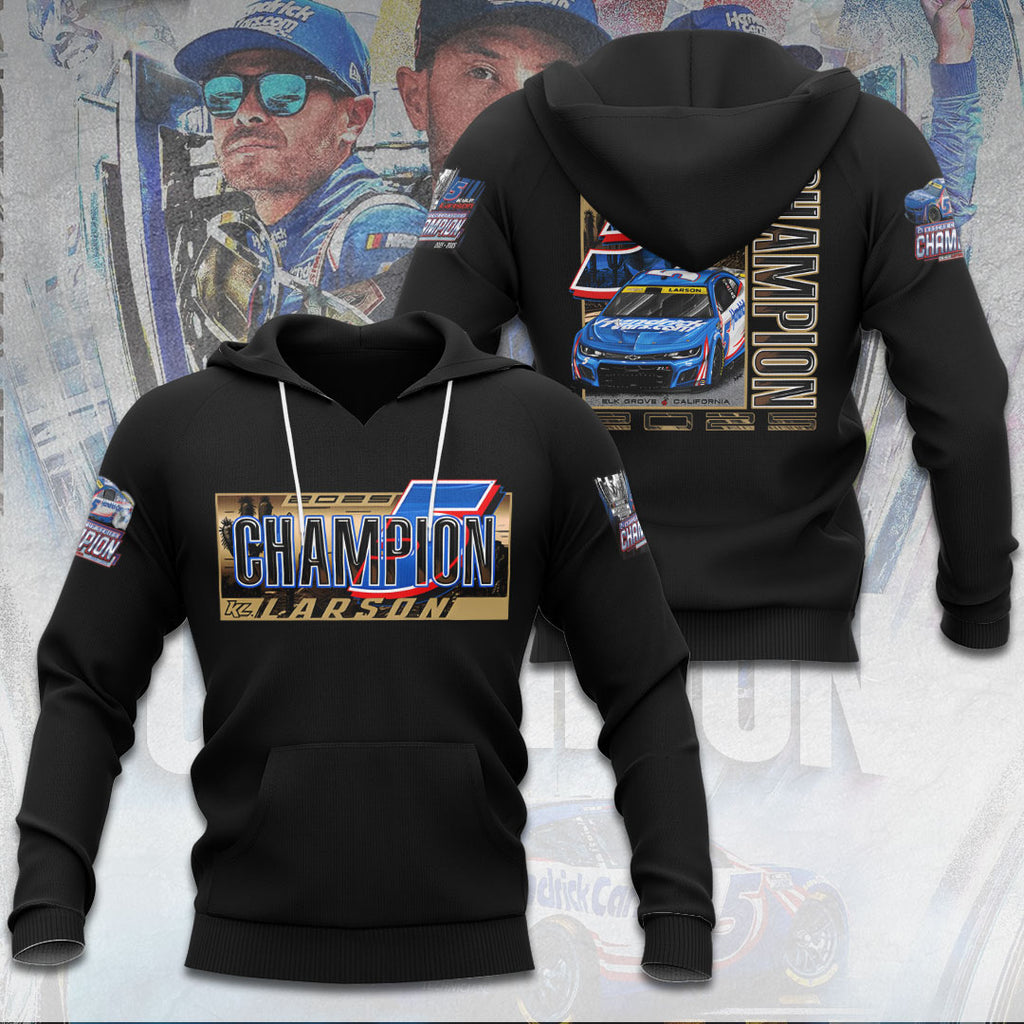 Kyle Larson 2025 NASCAR Cup Series Champion 3D Apparel – TANTN18285