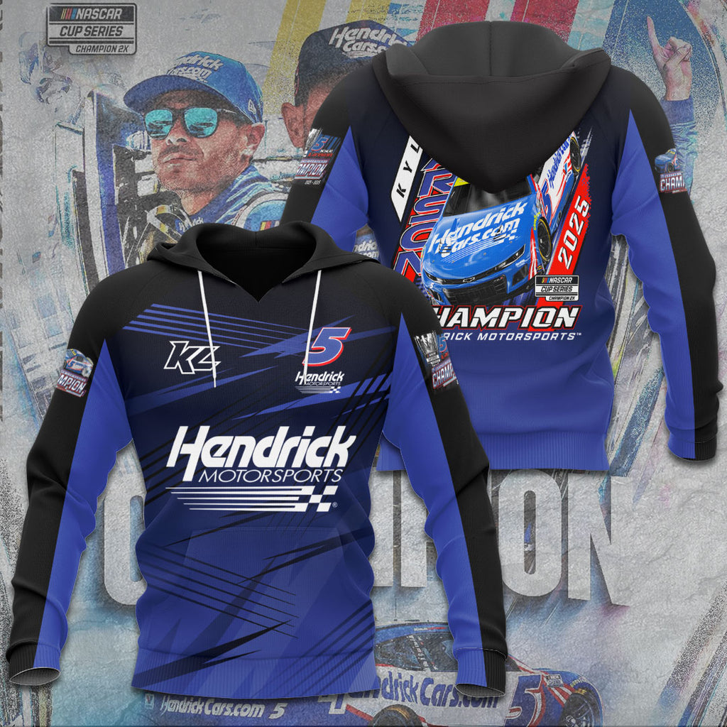 Kyle Larson 2025 NASCAR Cup Series Champion 3D Apparel – TANTN18389