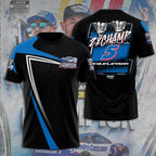 Kyle Larson 2025 NASCAR Cup Series Champion 3D Apparel – TANTN18534