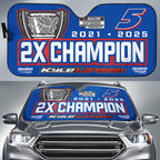Kyle Larson 2025 NASCAR Cup Series Champion Auto Sun Shade – MAITM13748