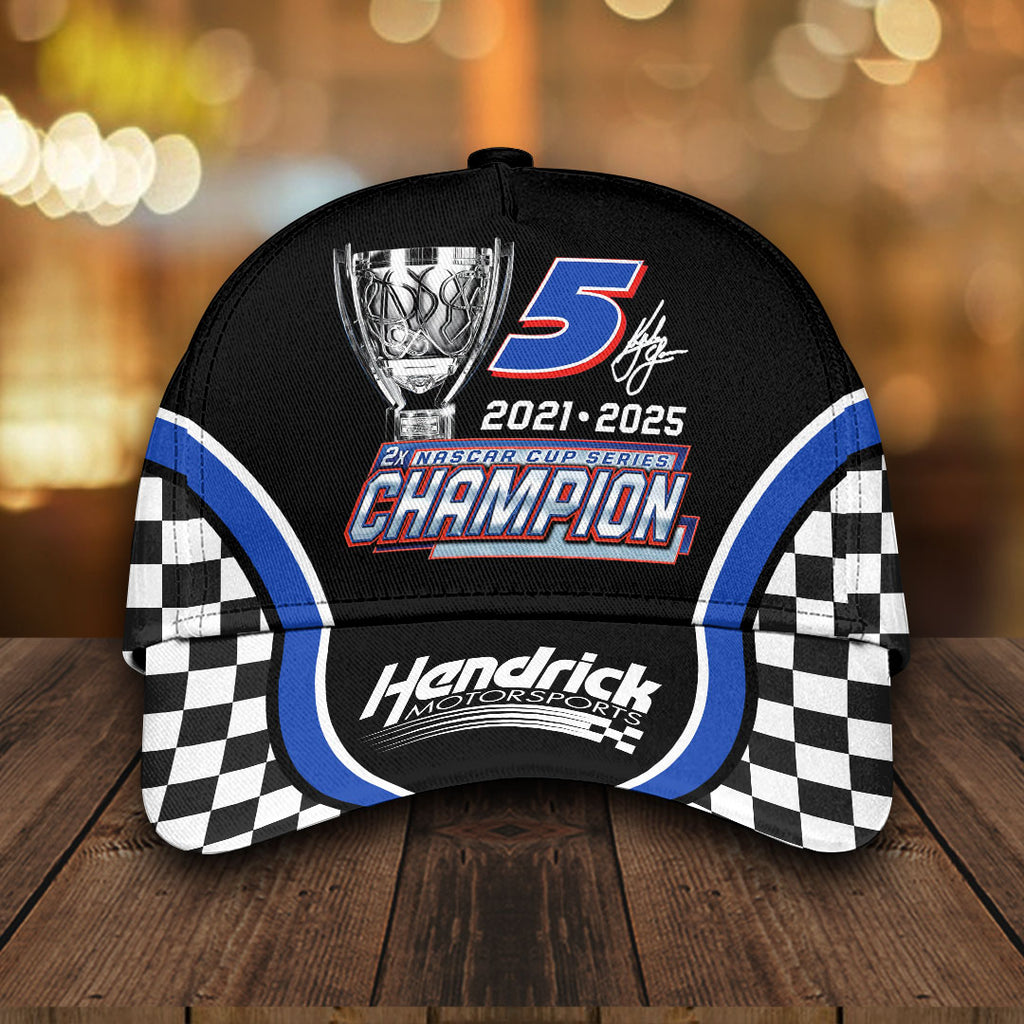 Kyle Larson 2025 NASCAR Cup Series Champion Classic Cap – HOATT14402