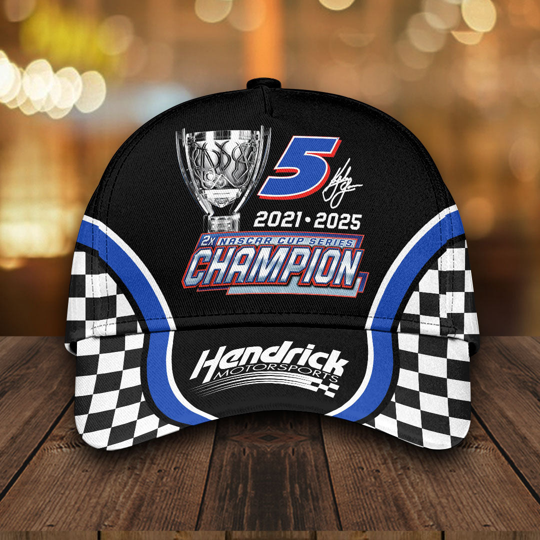 Kyle Larson 2025 NASCAR Cup Series Champion Classic Cap – HOATT14402