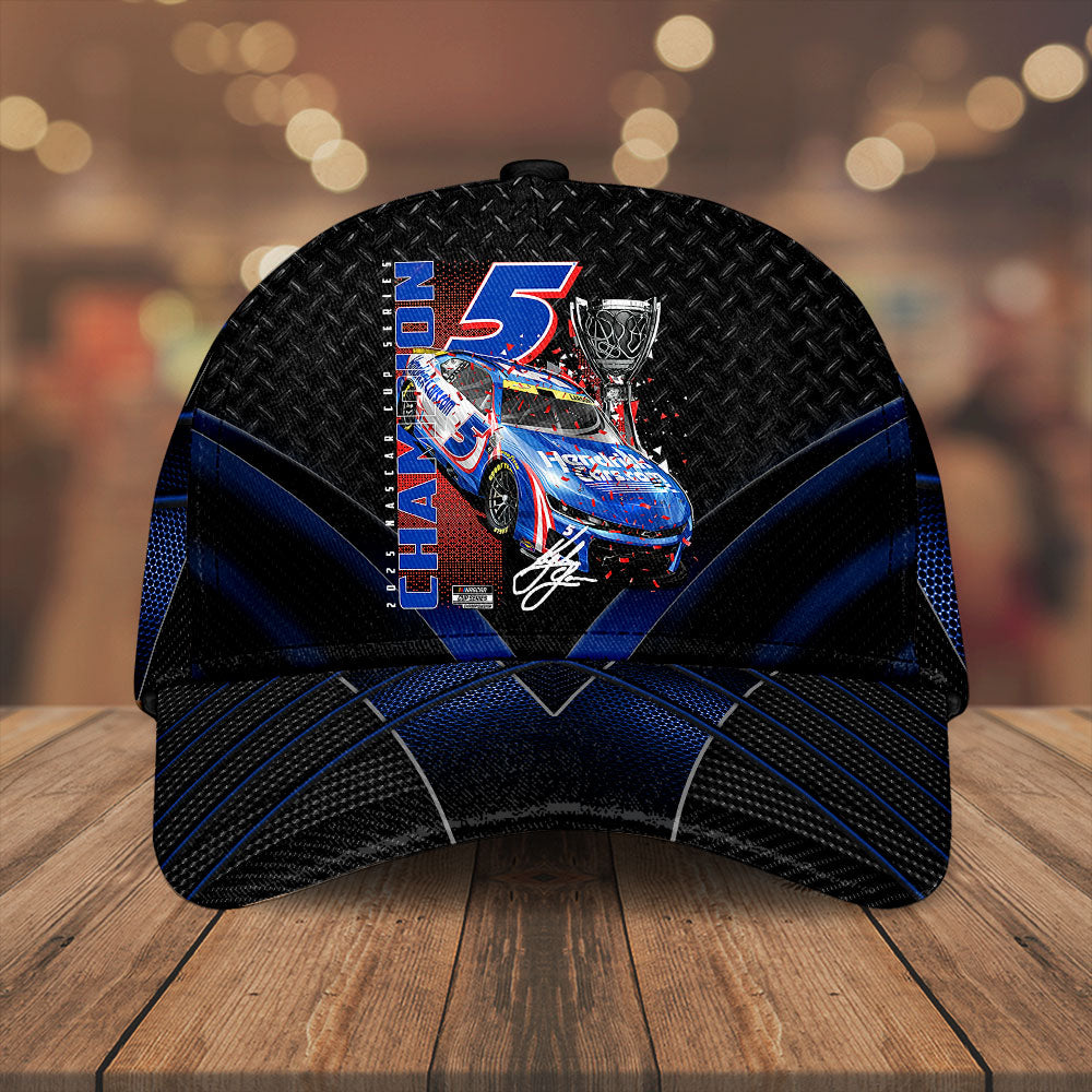 Kyle Larson 2025 NASCAR Cup Series Champion Classic Cap – HOATT14495