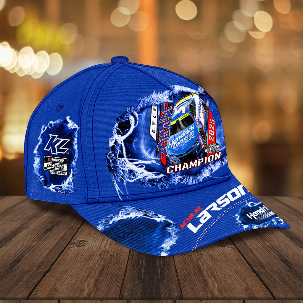 Kyle Larson 2025 NASCAR Cup Series Champion Classic Cap – HOATT14542