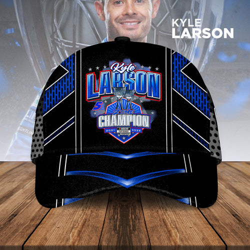 Kyle Larson 2025 NASCAR Cup Series Champion Classic Cap – HOATT14609