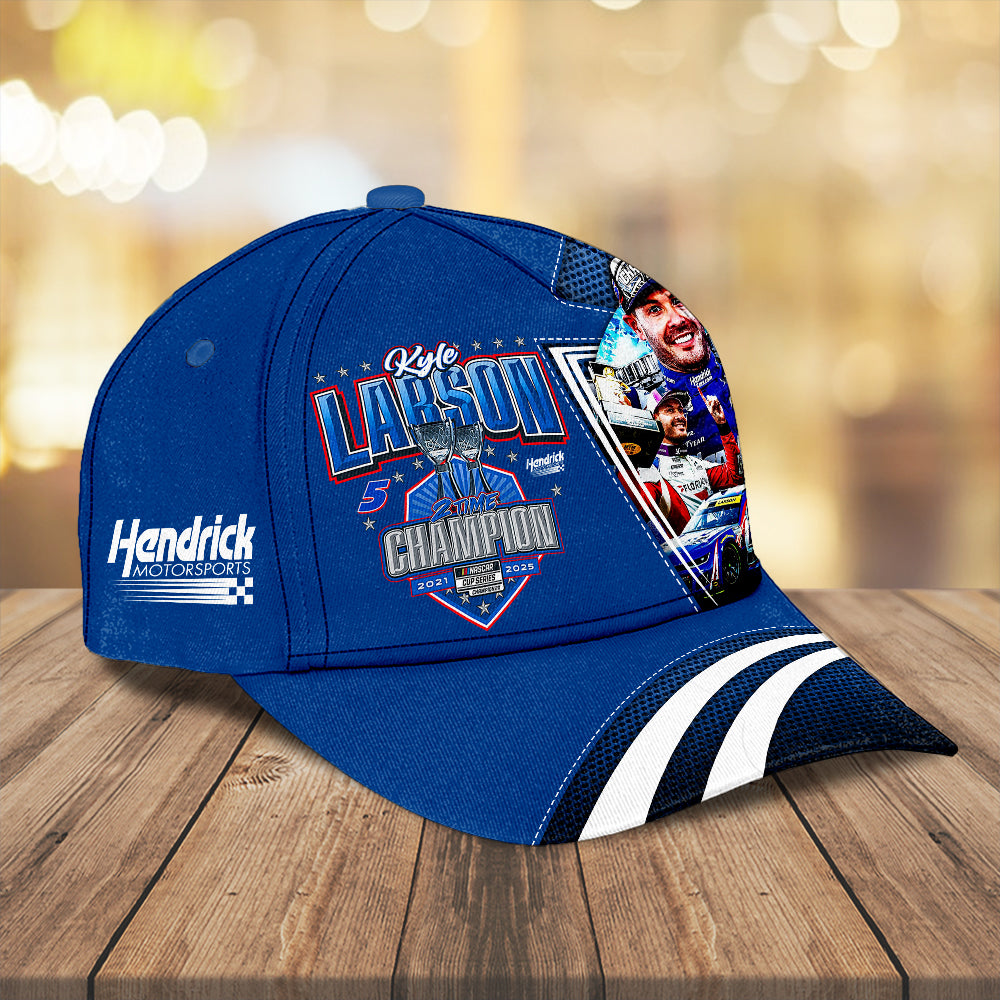 Kyle Larson 2025 NASCAR Cup Series Champion Classic Cap – MAITM13737