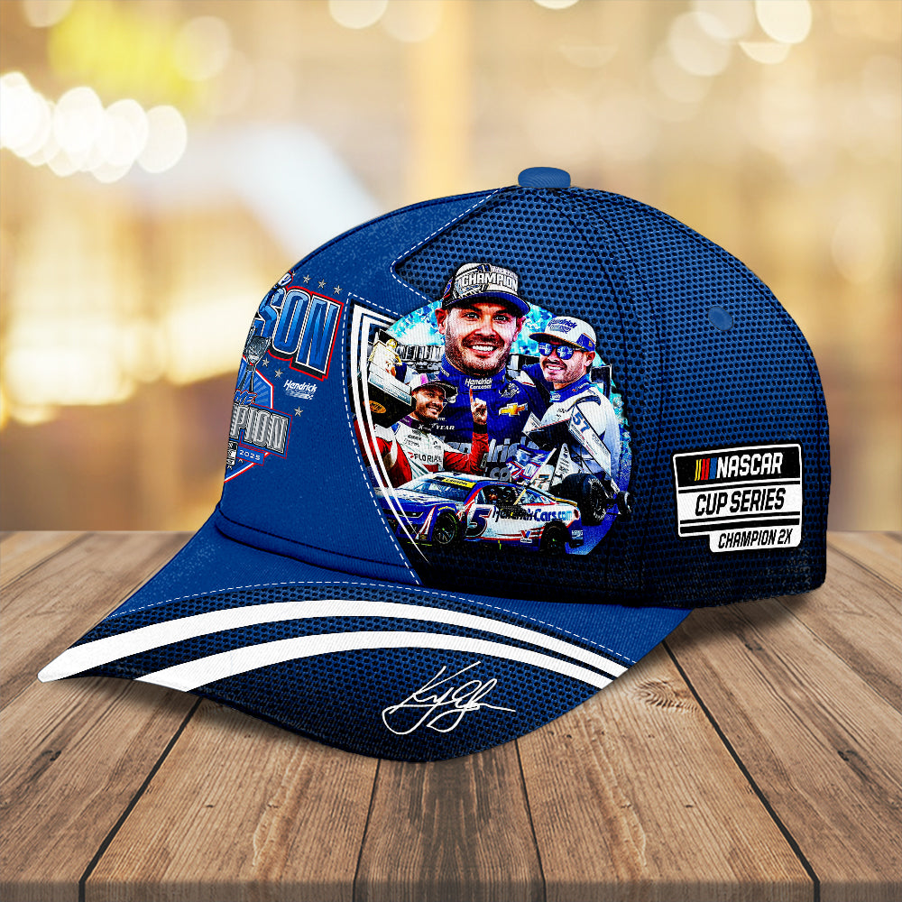 Kyle Larson 2025 NASCAR Cup Series Champion Classic Cap – MAITM13737