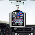 Kyle Larson 2025 NASCAR Cup Series Champion Custom shape 2-sided Acrylic Car Ornament – TANTN18106