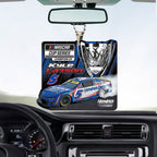 Kyle Larson 2025 NASCAR Cup Series Champion Custom shape 2-sided Acrylic Car Ornament – TANTN18302