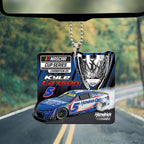 Kyle Larson 2025 NASCAR Cup Series Champion Custom shape 2-sided Acrylic Car Ornament – TANTN18302