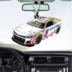 Kyle Larson 2025 NASCAR Cup Series Champion Custom shape 2-sided Acrylic Car Ornament – TANTN18546