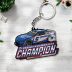 Kyle Larson 2025 NASCAR Cup Series Champion Custom Shape 2-sided Keychain – TANTN18425