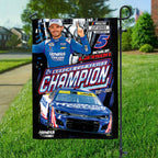 Kyle Larson 2025 NASCAR Cup Series Champion Double-side Garden Flag – HOATT14544