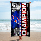 Kyle Larson 2025 NASCAR Cup Series Champion Rectangle Beach Towel – MAITM13704