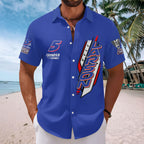 Kyle Larson 2025 NASCAR Cup Series Champion Short Sleeve Button-Down Shirt – HOATT4391