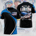 Kyle Larson 2025 NASCAR Cup Series Champion 3D Apparel – TANTN18533